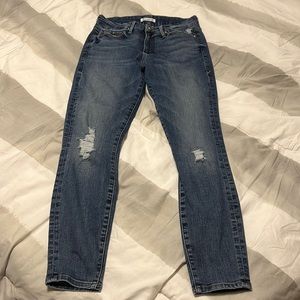 Good American distressed jeans- perfect condition!